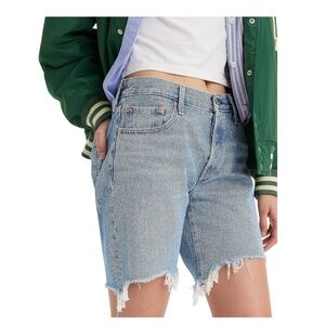 Levi’s 90s inspired red tab distressed Jean cutoff shorts. 7” inseam. Sz 6